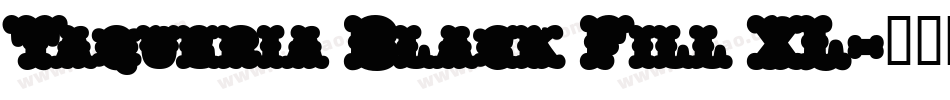Taqueria Black Fill XL字体转换